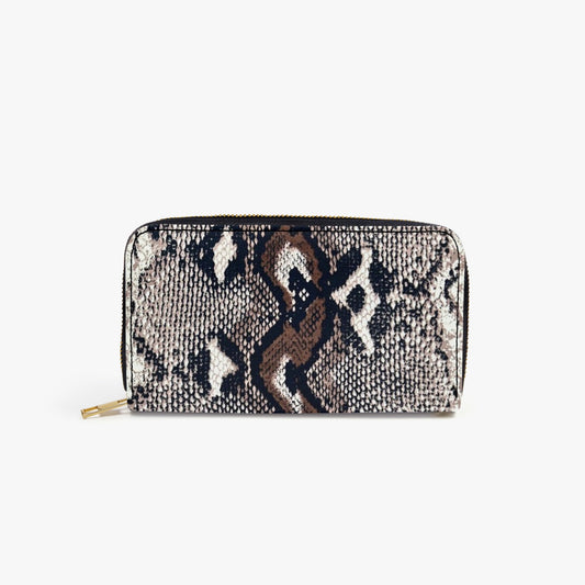 MUSSAMO Rosalia Reptile Long Wallet